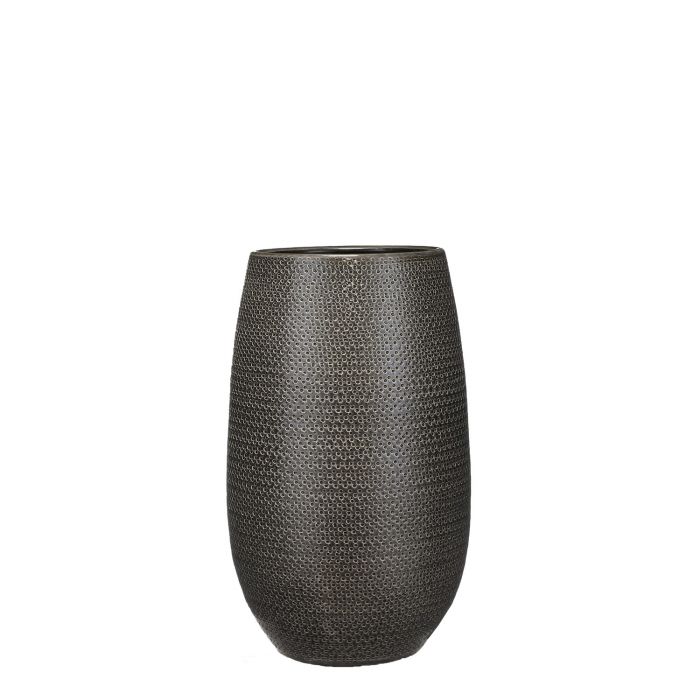 Gabriel vase grey - h35xd21cm