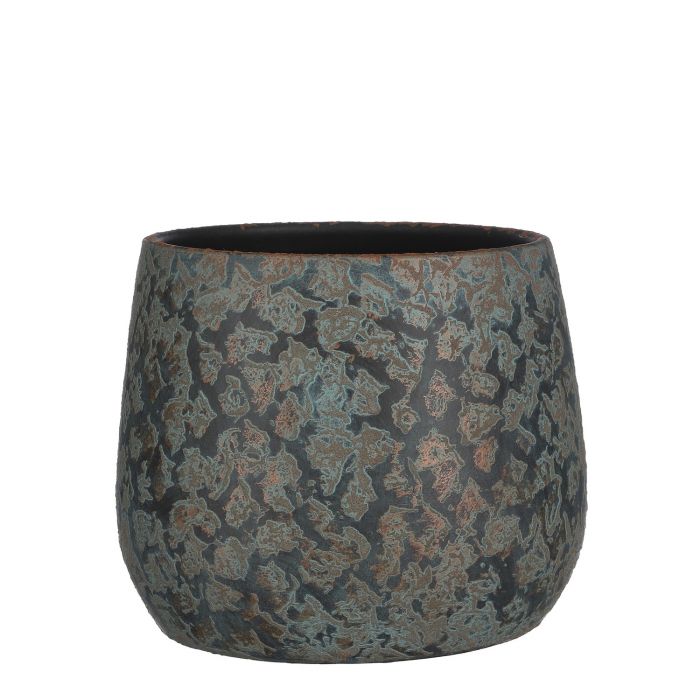 Clemente pot round copper - h25,5xd32cm image