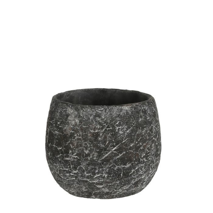 Thomas pot round anthracite - h11,5xd13,5cm image