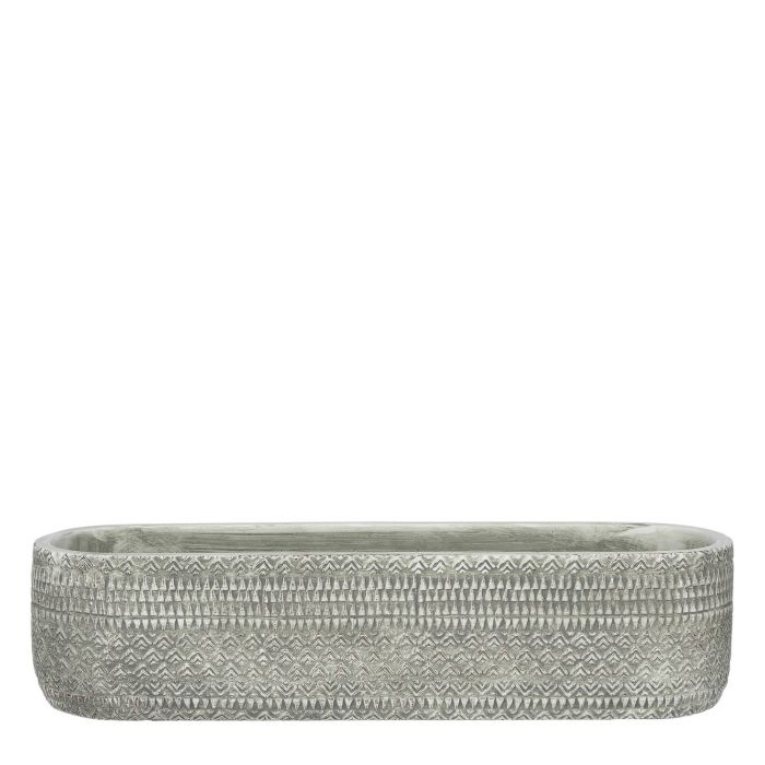 Kjeld pot oval grey - l45,5xw13xh11cm
 image