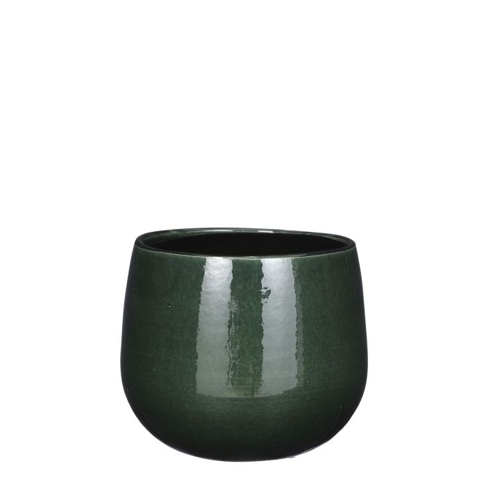 Pablo pot round d. green - h16xd18cm
 image