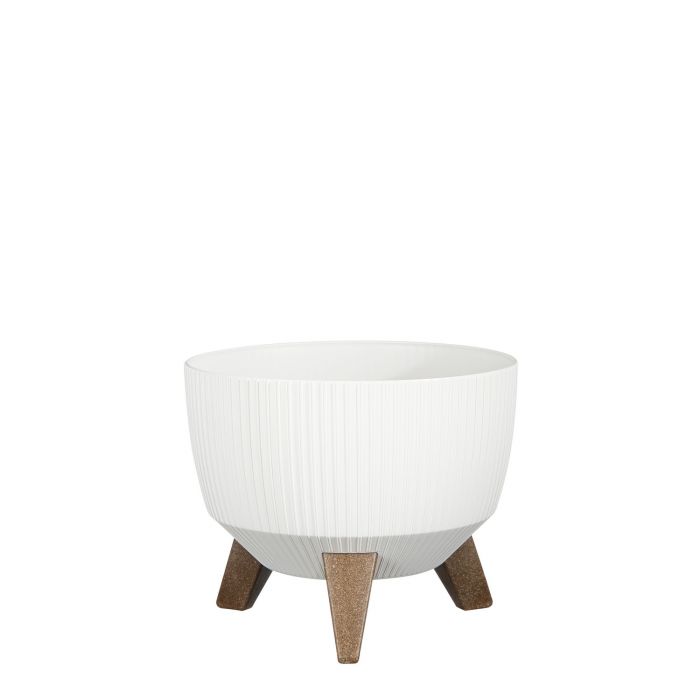 Doppio bowl on stand off white FSC Mix - h15xd24cm
 image