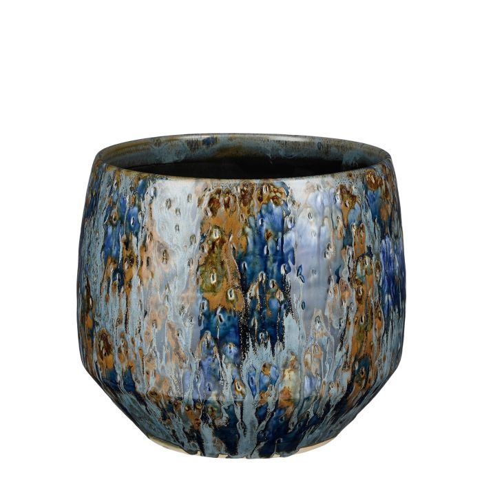 Harris pot round blue - h22xd25cm
 image