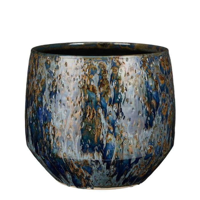 Harris pot round blue - h26xd29cm
 image