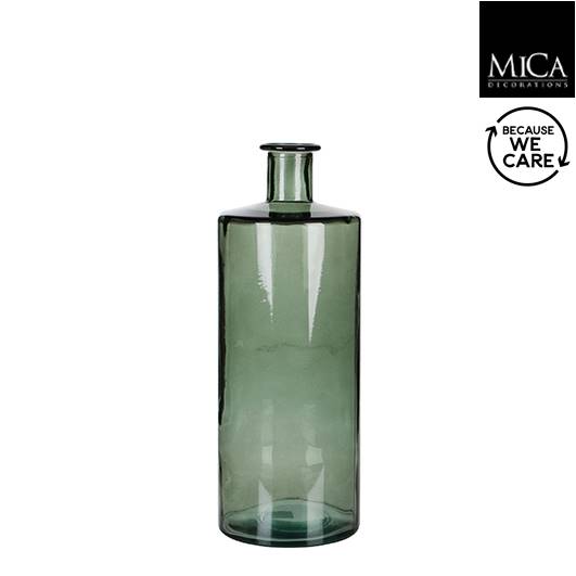 GUAN BOTTLE GLASS GREY - H 40  X  D 15 CM   image