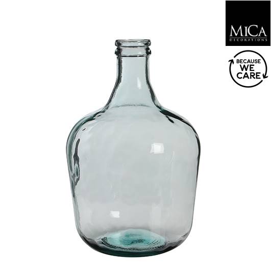 DIEGO BOTTLE TRANSPARENT - H 42  X  D 27 CM image