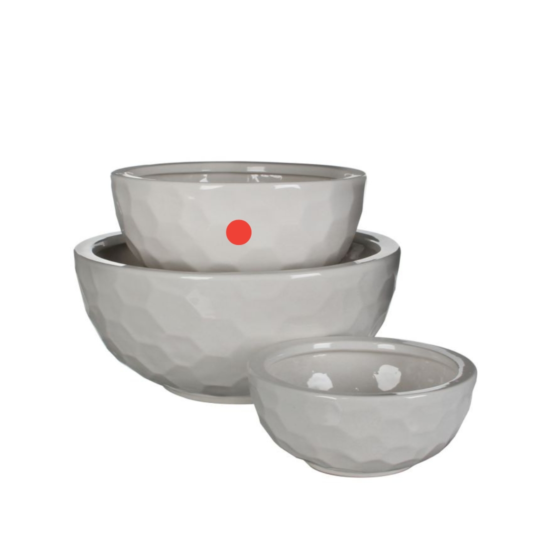 Diamond bowl round - h17,5xd39,5cm image