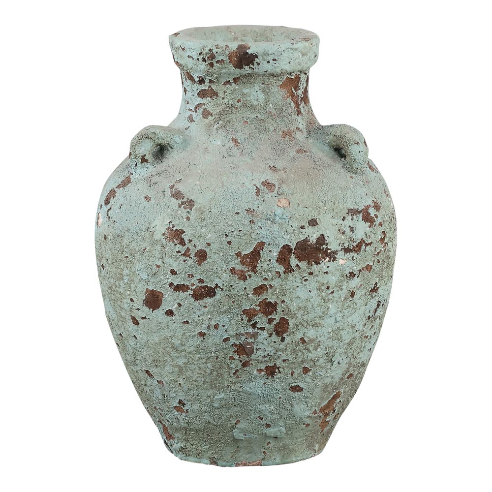 Wally Green ceramic jar S