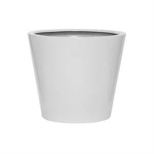 BUCKET M, GLOSSY WHITE - L -X - W- X H 